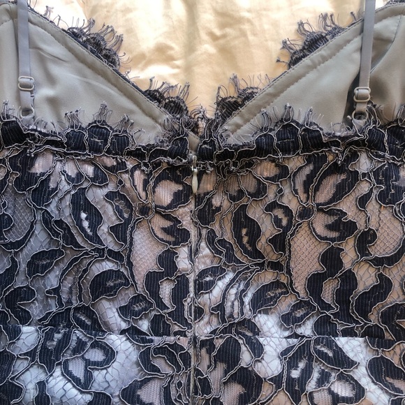 ELIZA J Periwinkle Lace Midi Dress NWT - Picture 3 of 7